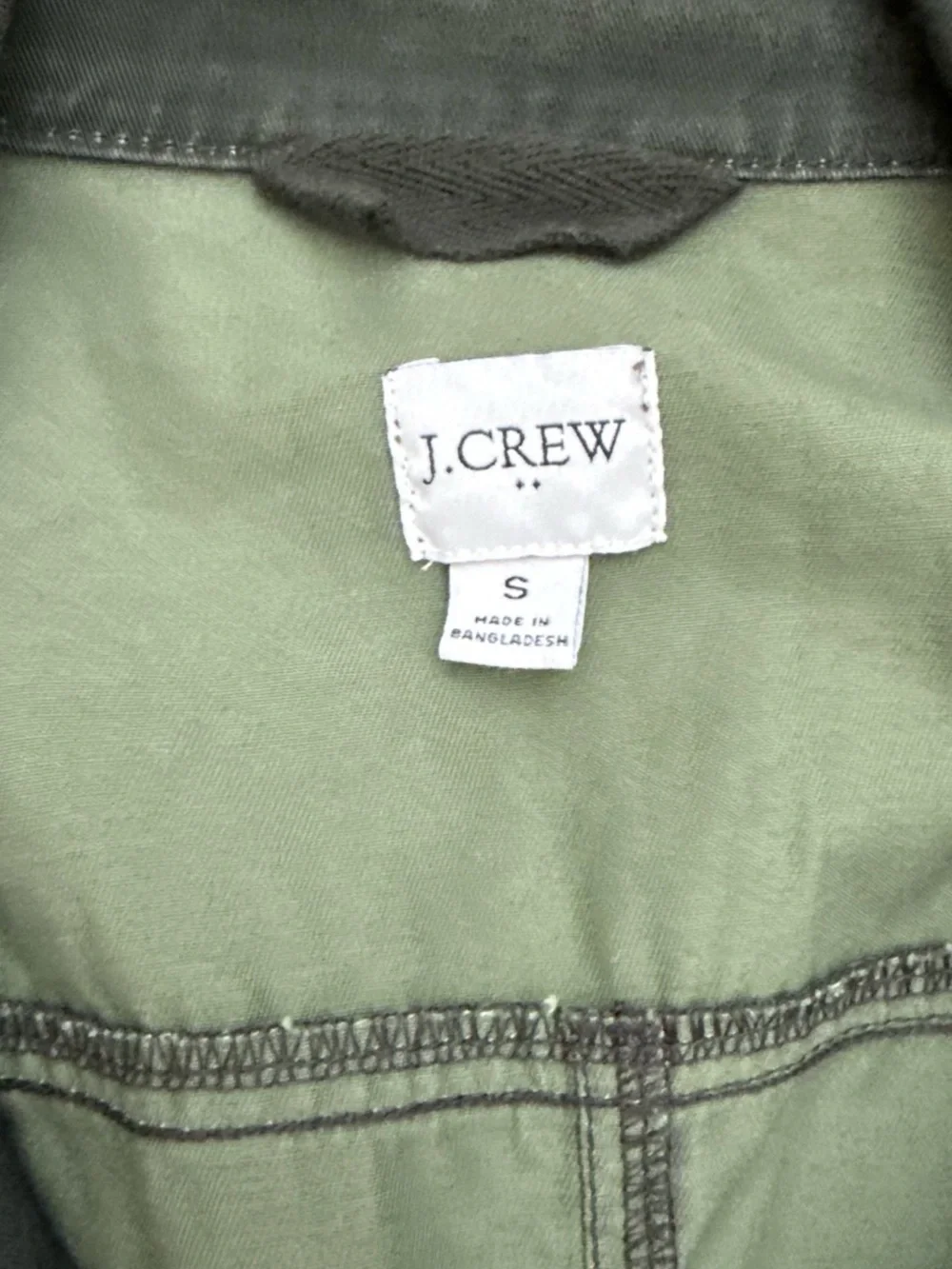J. Crew Olive Green Utility Jacket